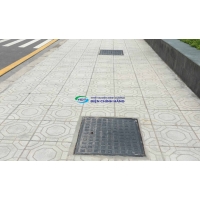 Nắp hố ga, vỉa hè